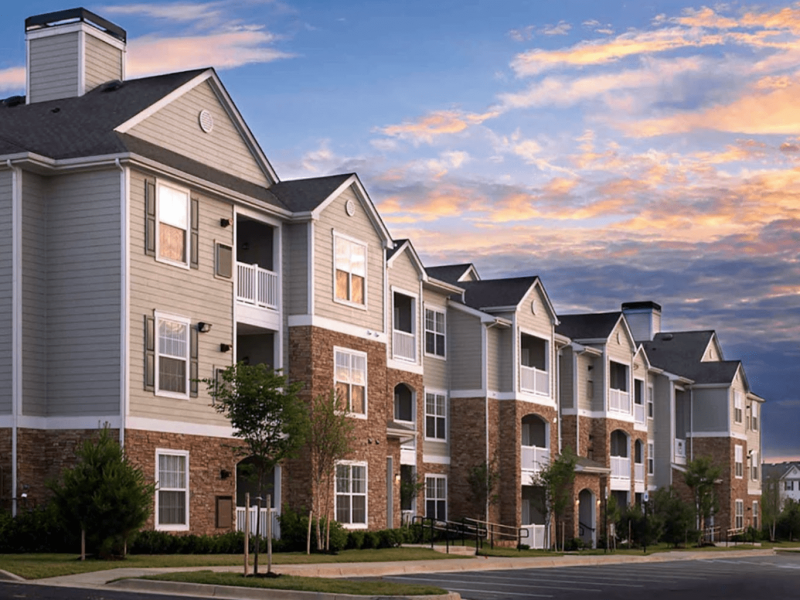This image shows the scenic view of the tall establishments of TGM Odenton in Odenton, MD